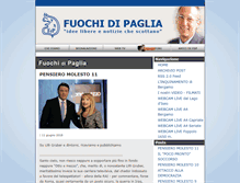 Tablet Screenshot of fuochidipaglia.it